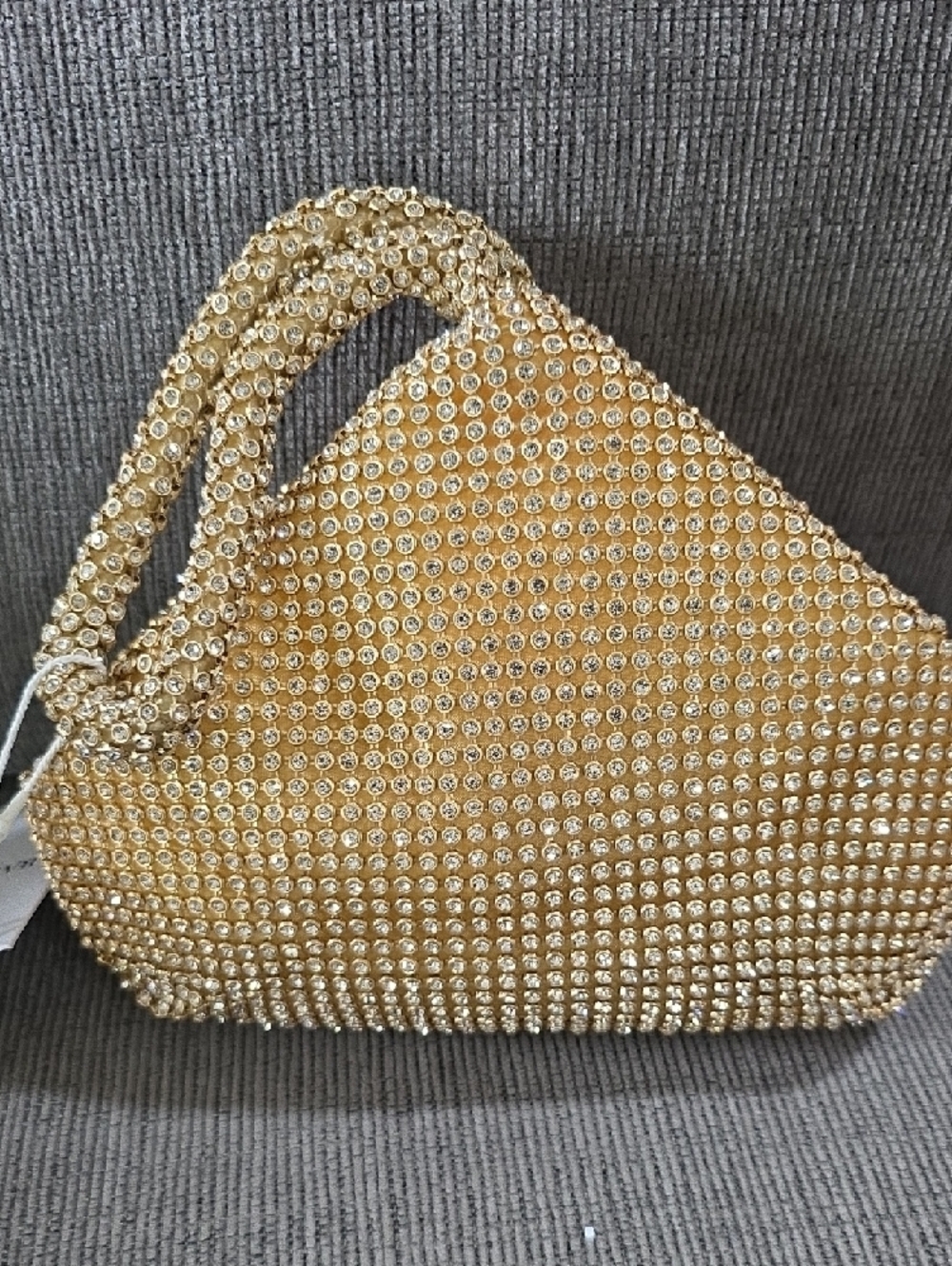 Babeyond Gold Crystal-Embellished Evening Bag, NWT, Prom Or Wedding - Picture 14 of 14
